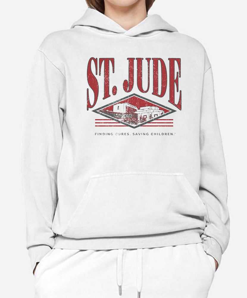 Primary image St. Jude Throwback Fleece Hoodie